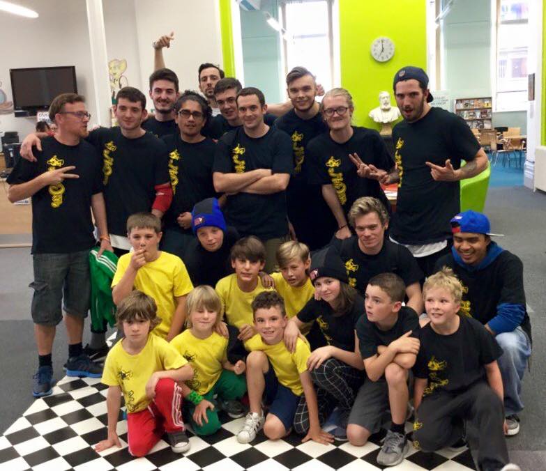 UC Crew at St Helens Central Library with Ralf Little UC Crew at St Helens Central Library with Ralf Little