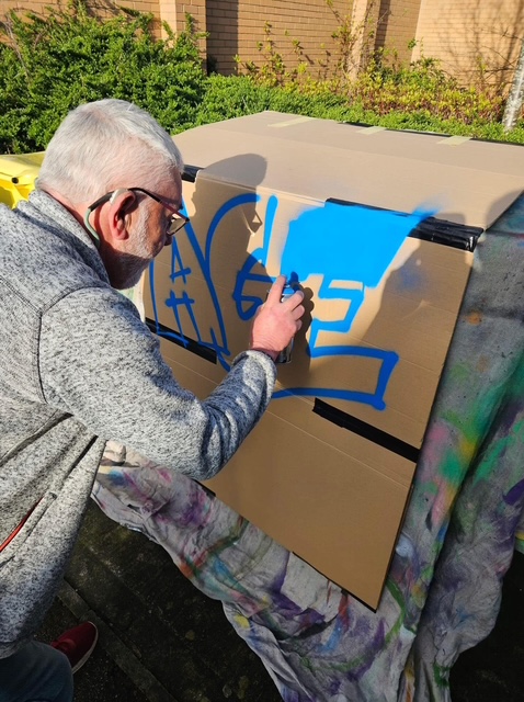 Graffiti Art Workshop in Prescot Graffiti Art Workshop in Prescot