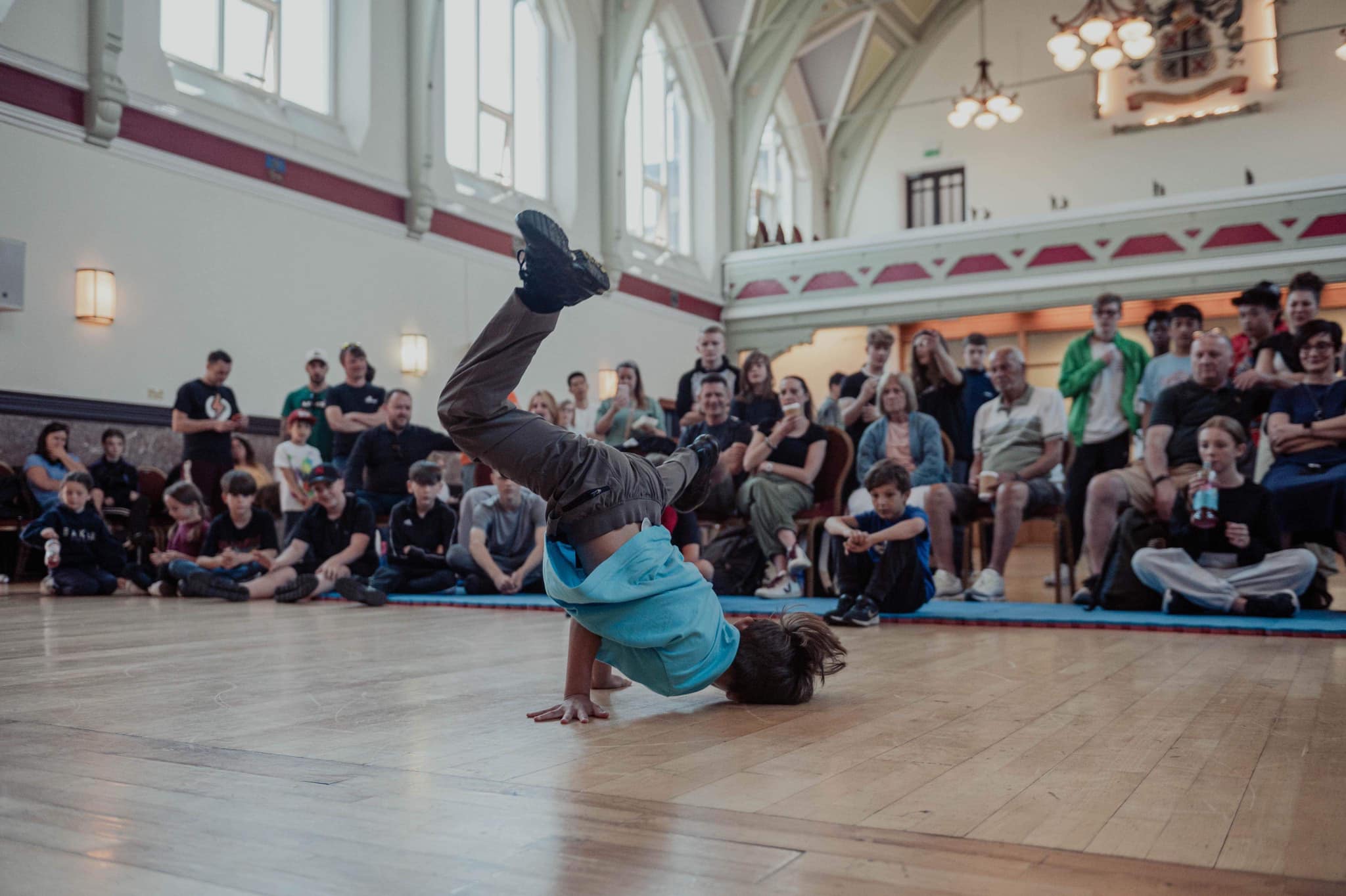Breaking battle event at St Helens Town Hall in Merseyside