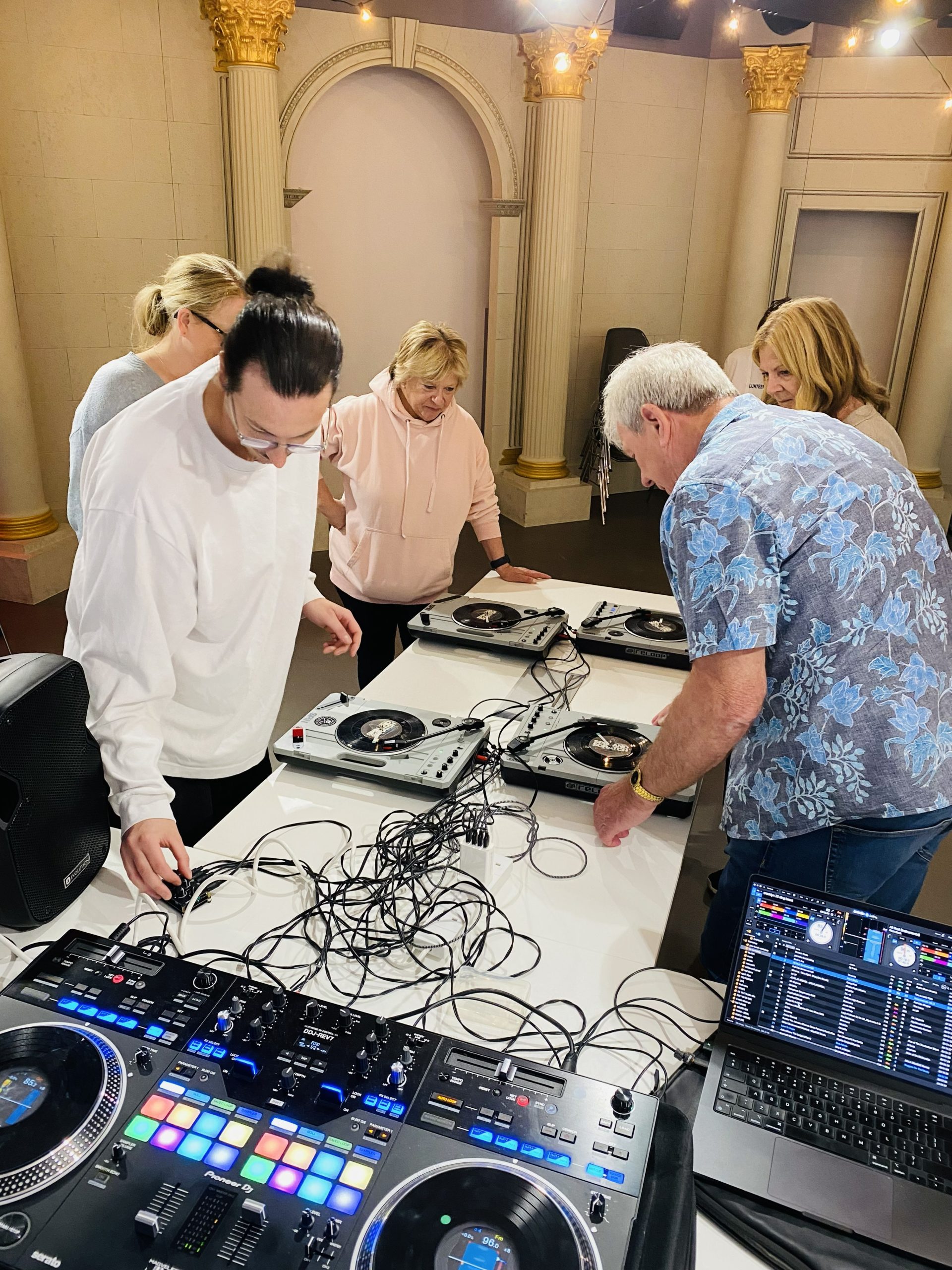 Prescot DJing Class for Grandparents