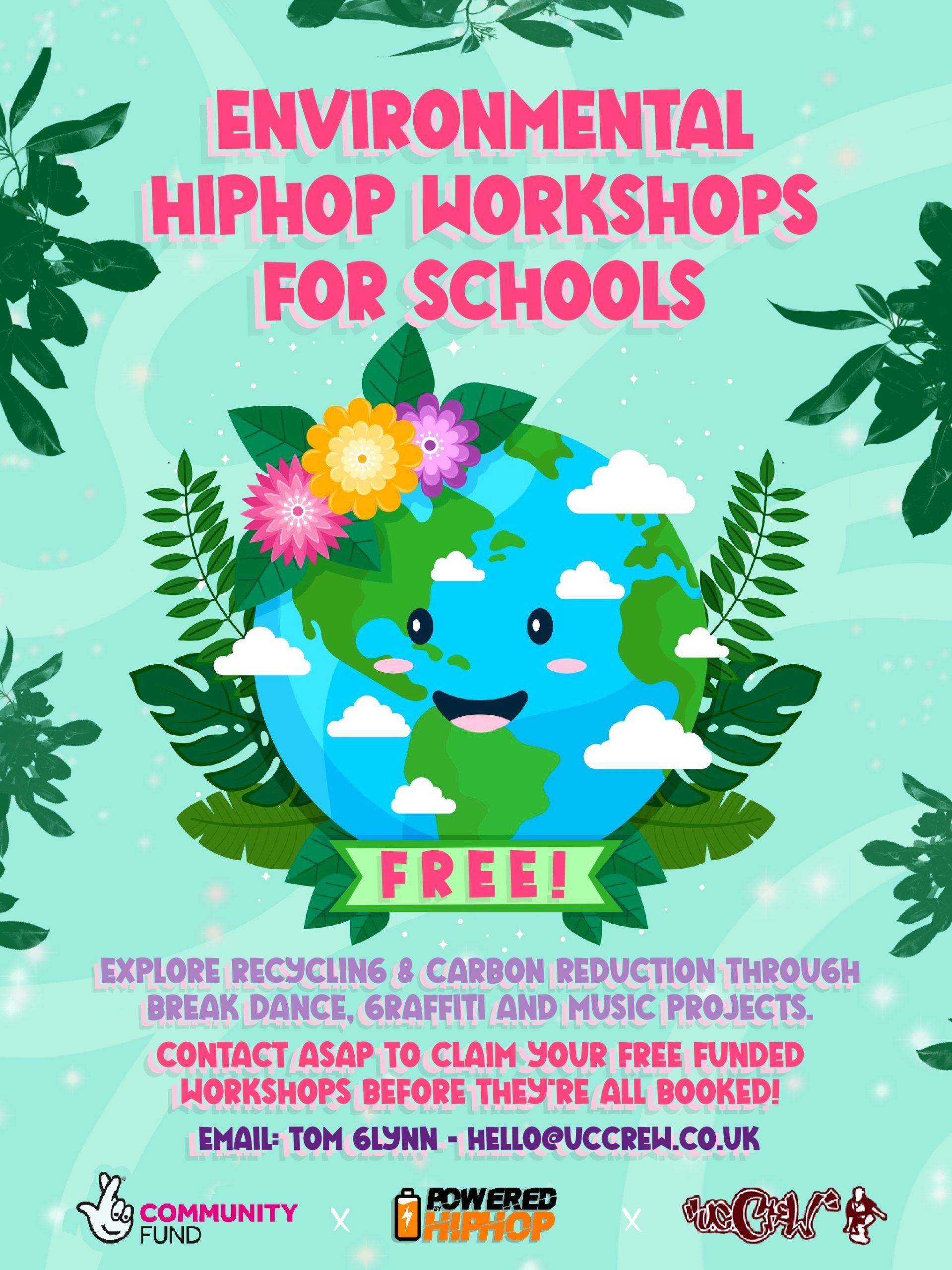 Environmental Hip Hop Workshops for Schools